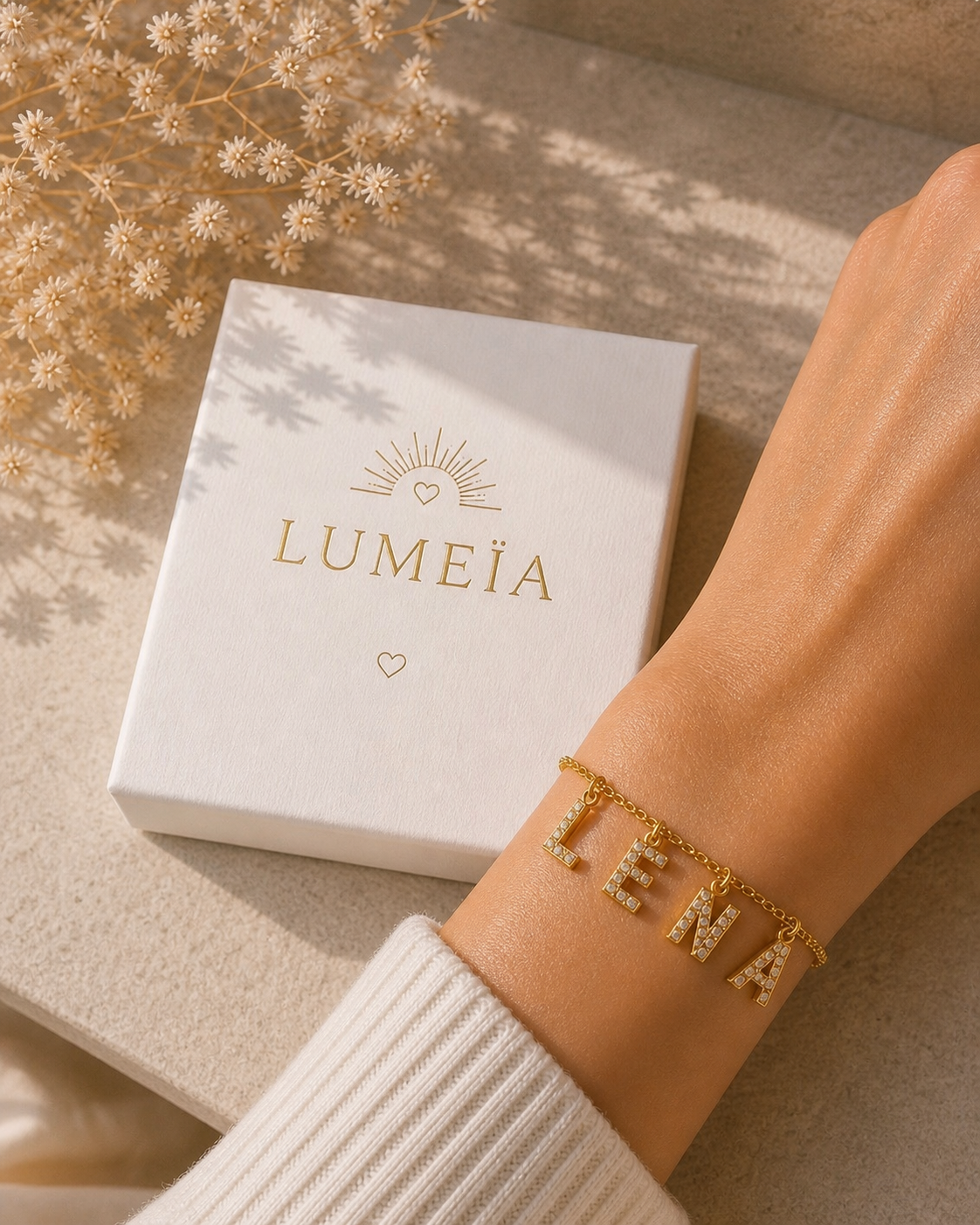 Bracelet personnalisé - Lumeïa